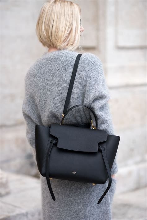 clasp bag celine|celine belt bag street style.